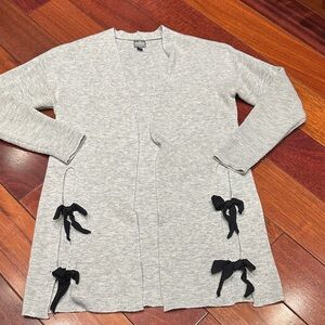 Bow cardigan